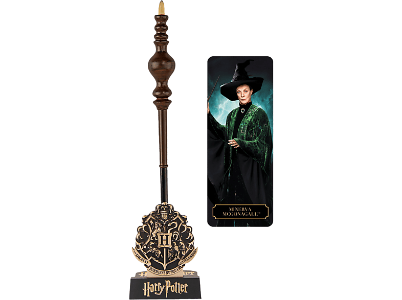 CINEREPLICAS Harry Potter - Minerva McGonagall Zauberstab Stift (Braun)
