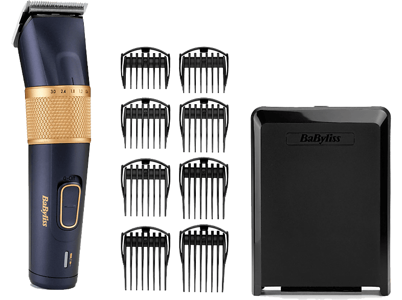 BABYLISS E986E Lithium Power - Haarschneider (Schwarz/Gold)