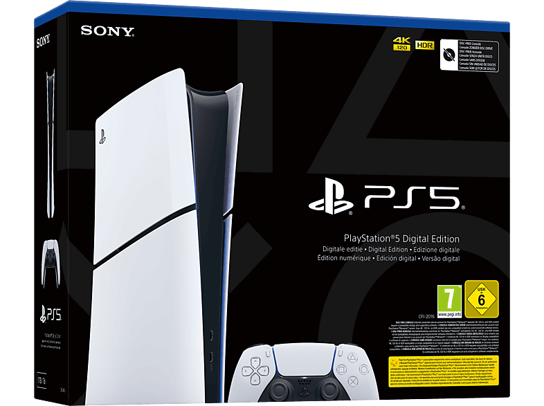 SONY PlayStation 5 Slim - Digital Edition Spielekonsole