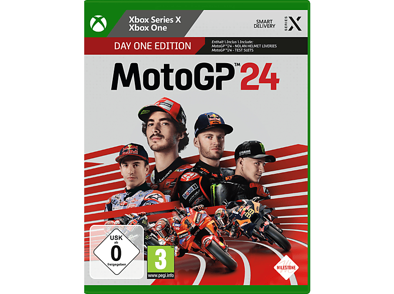 MotoGP 24: Day One Edition - Xbox Series X Deutsch, Französisch, Italienisch