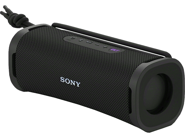 SONY ULT FIELD 1 Kabelloser, tragbarer Bluetooth-Lautsprecher, Schwarz, Wasserfest