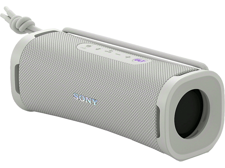 SONY ULT FIELD 1 Kabelloser, tragbarer Bluetooth-Lautsprecher, Weiss, Wasserfest