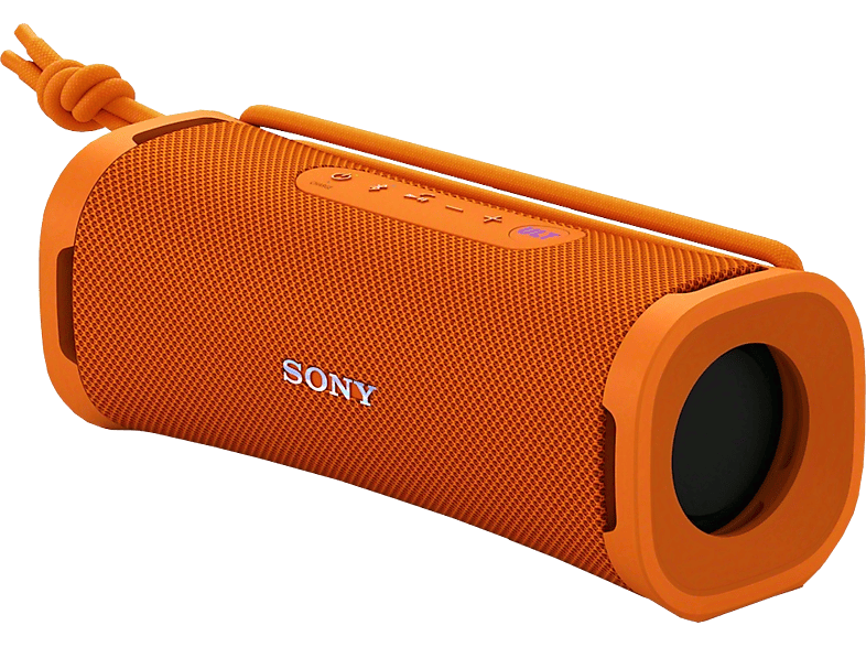SONY ULT FIELD 1 Kabelloser, tragbarer Bluetooth-Lautsprecher, Orange, Wasserfest