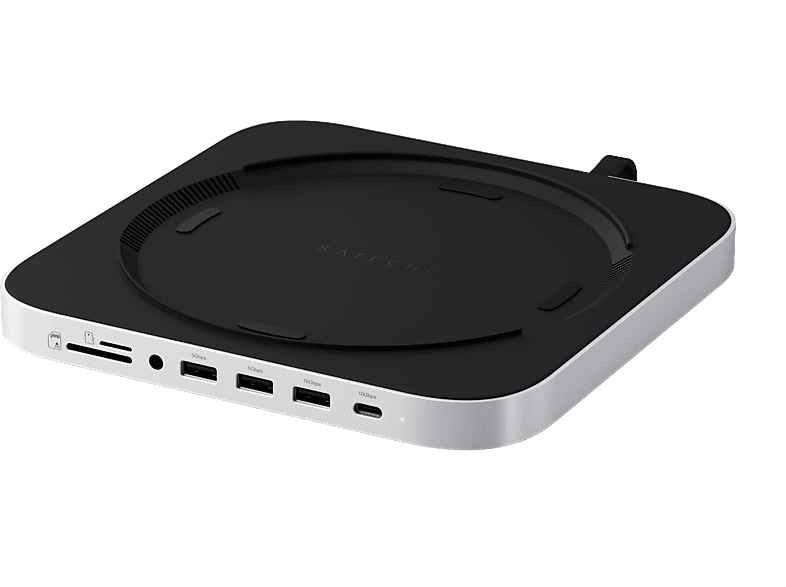 SATECHI USB-C Alu Stand & Hub - Workstation (Silber)