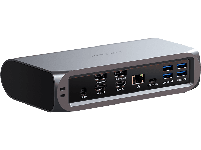 SATECHI Thunderbolt 4 Dock - Multi-Port (Spae Gray/Silber)