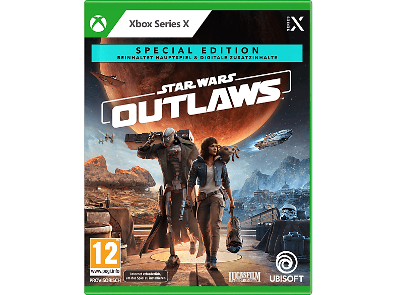 Star Wars Outlaws: Special Edition (exklusiv bei Mediamarkt) - Xbox Series X [Deutsch, Französisch, Italienisch]