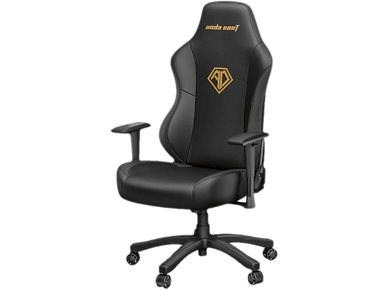 ANDA SEAT Phantom 3 Gaming Stuhl, Schwarz/Gold