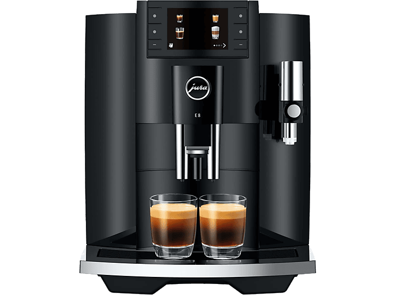 JURA E8 Kaffeevollautomat Piano Black (SC)