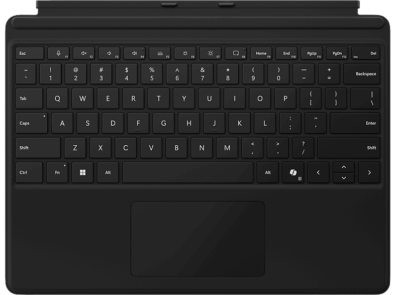 MICROSOFT Surface Pro Keyboard Tastatur Schwarz