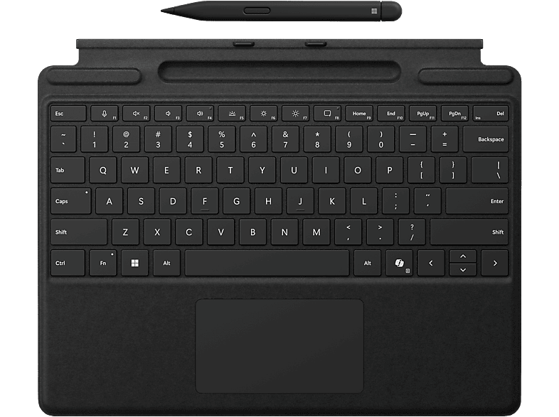 MICROSOFT Surface Pro Keyboard mit Slim Pen Tastatur Stift Schwarz