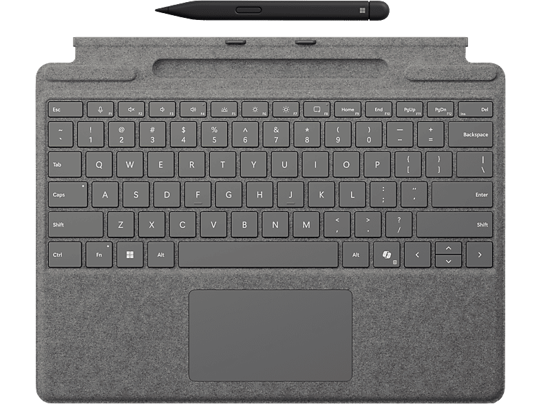 MICROSOFT Surface Pro Keyboard mit Slim Pen Tastatur Stift Platin