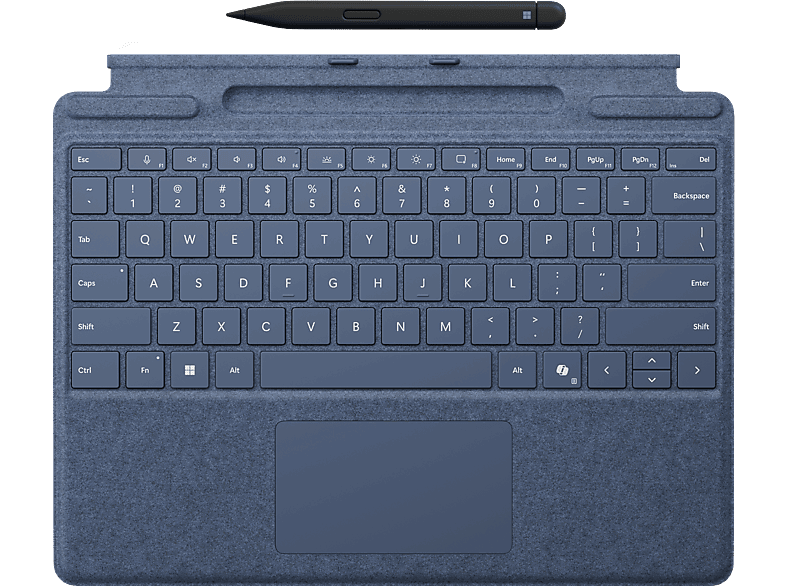 MICROSOFT Surface Pro Keyboard mit Slim Pen Tastatur Stift Saphirblau