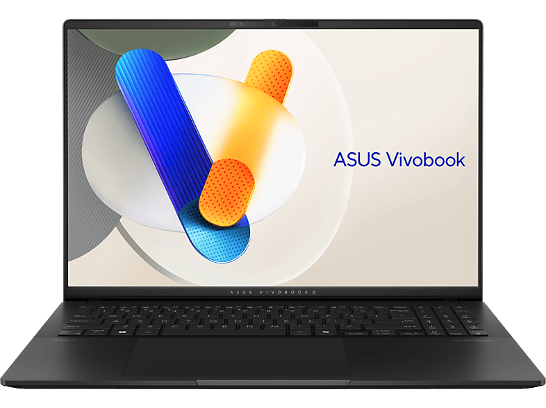 ASUS Vivobook S 16 OLED M5606WA-MX007W, Notebook, mit Display, AMD Ryzen™ AI 9 HX 370 Prozessor (24 MB Cache, bis zu 5.1 GHz), 32 GB RAM, 1 TB SSD, Radeon™ Onboard Graphics, Neutral Black, Windows 11 Home