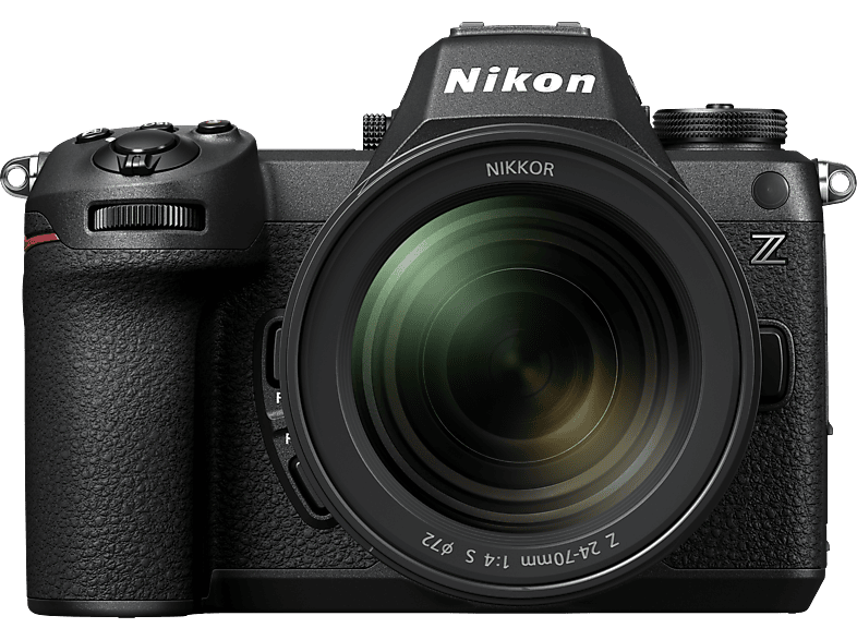 NIKON Z 6III Body + NIKKOR 24-70mm f/4 S Systemkamera mit Objektiv 24 - 70 mm, 8 cm Display Touchscreen, WLAN
