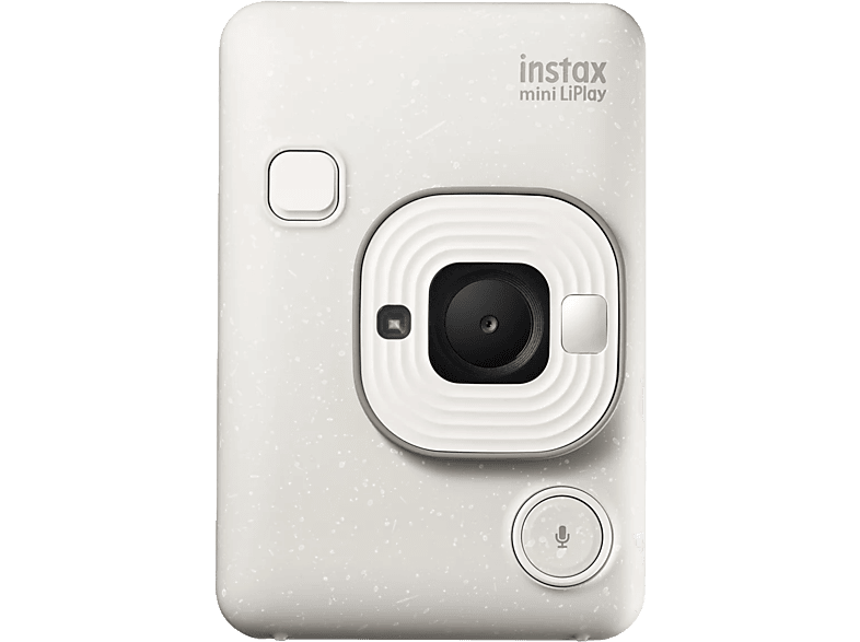FUJIFILM INSTAX mini LiPlay Sofortbildkamera, Misty White