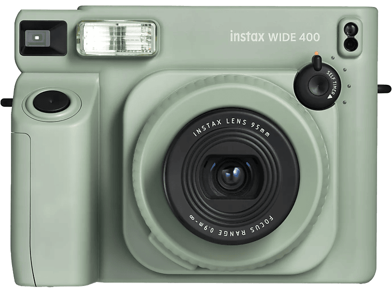 FUJIFILM INSTAX WIDE 400 Analoge Sofortbildkamera, Grün