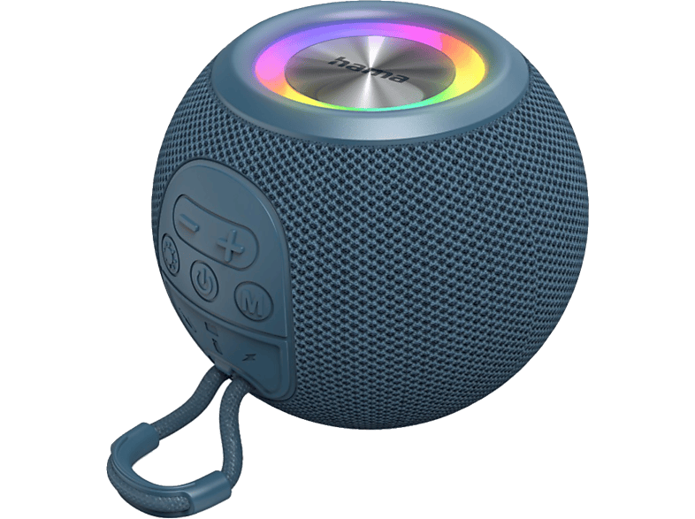 HAMA Ball Shape Speaker Bluetooth-Lautsprecher, Blau