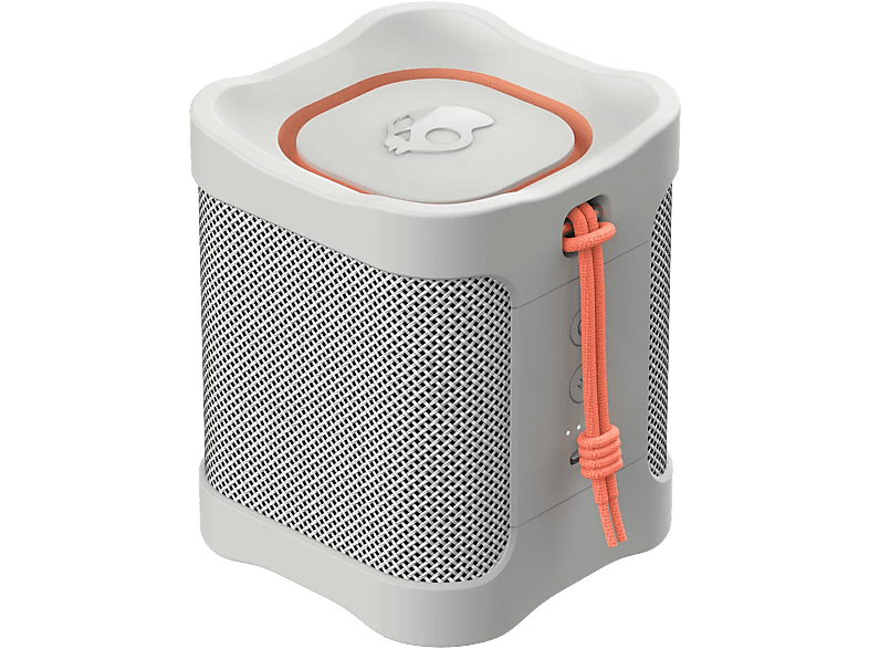 SKULLCANDY Terrain Mini Bluetooth-Lautsprecher, Bone/Orange, Wasserfest