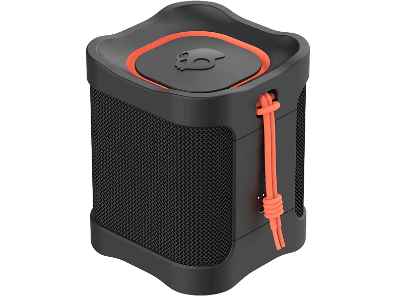 SKULLCANDY Terrain Mini Bluetooth-Lautsprecher, Black/Orange, Wasserfest