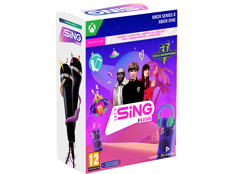Let's Sing 2025 Hits Français et Internationaux (+2 micros) - Xbox Series X & One [Französisch]