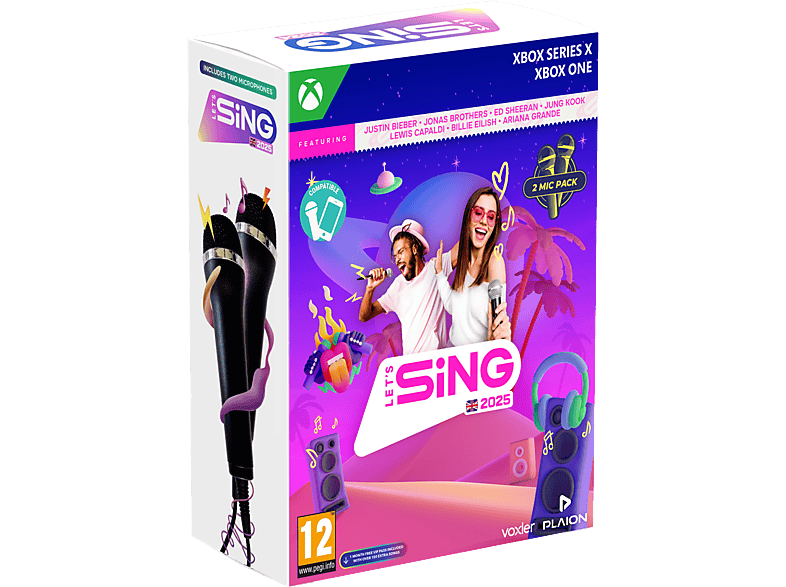 Let's Sing 2025 International Version (+2 mics) - Xbox Series X & One [Englisch]