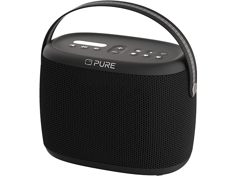 PURE DIGITAL Woodland Bluetooth-Lautsprecher, Bluetooth, Schwarz