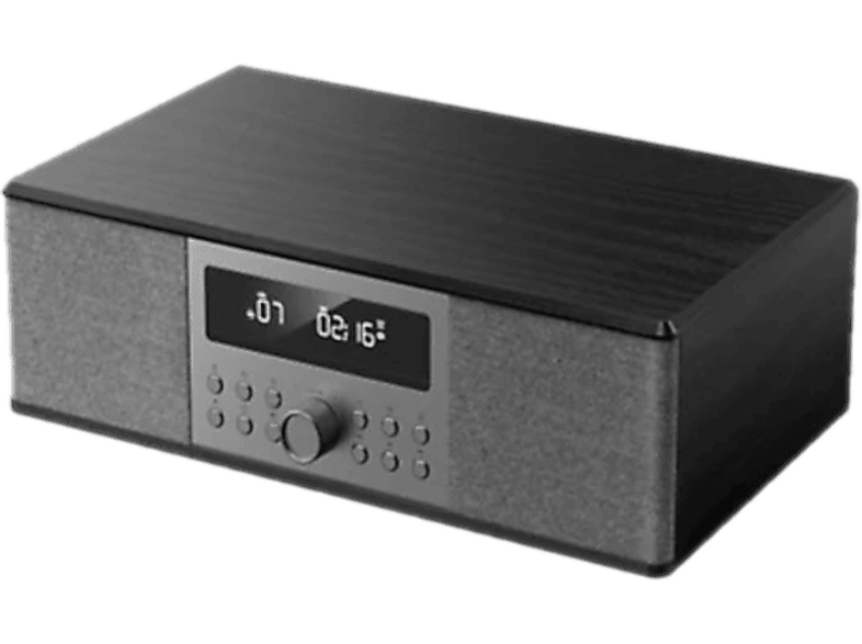 PEAQ PDR 290 DAB+ Radio, DAB+/FM, DAB+, FM, Bluetooth, Schwarz/Silber