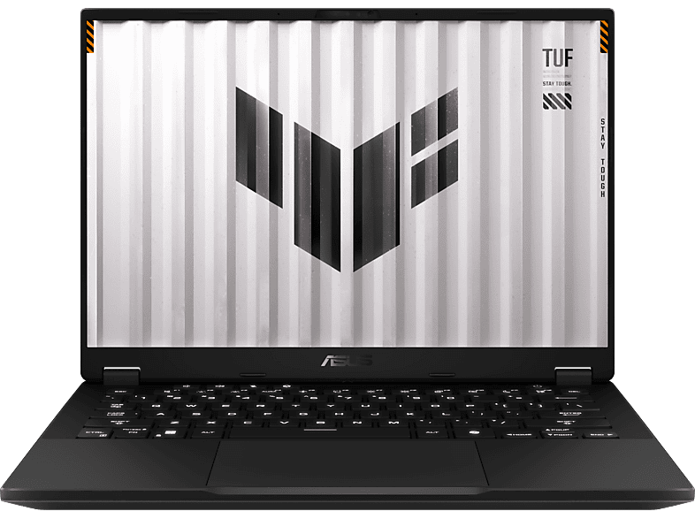ASUS TUF Gaming A14 FA401WV-RG014W, Notebook, mit 14 Display, AMD Ryzen™ AI 9 HX 370 Prozessor (24 MB Cache, bis zu 5.1 GHz), 32 GB RAM, 1 TB SSD, NVIDIA GeForce RTX™ 4060, Jaeger Gray, Windows 11 Home
