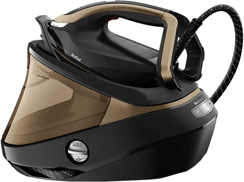 TEFAL Pro Express Vision (GV9820) Dampfbügelstation (Schwarz/Gold)