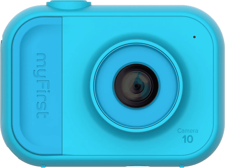 MYFIRST Camera 10 Digitalkamera für Kinder Blau, Kein opt. Zoom, LCD (IPS)