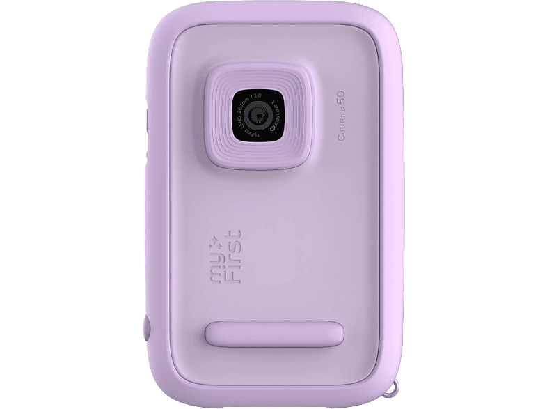 MYFIRST Camera 50 Digitalkamera für Kinder Violett, Kein opt. Zoom, LCD (IPS)