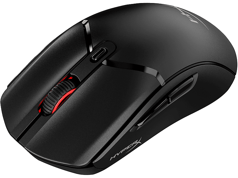 HYPERX HyperX Pulsefire Haste 2 Core Wls – Gaming-Maus (Schwarz/Schwarz) Gaming-Maus, Kabellos, 12000 dpi, Schwarz