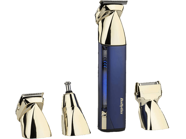 BABYLISS MT992E Super-X Metal Special Edition Multitrimmer, Blau/Gold