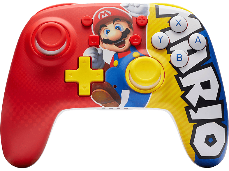 POWERA Nintendo Switch Nano Enhanced - Mario Victory Wireless Controller Mehrfarbig für Switch, OLED, Lite