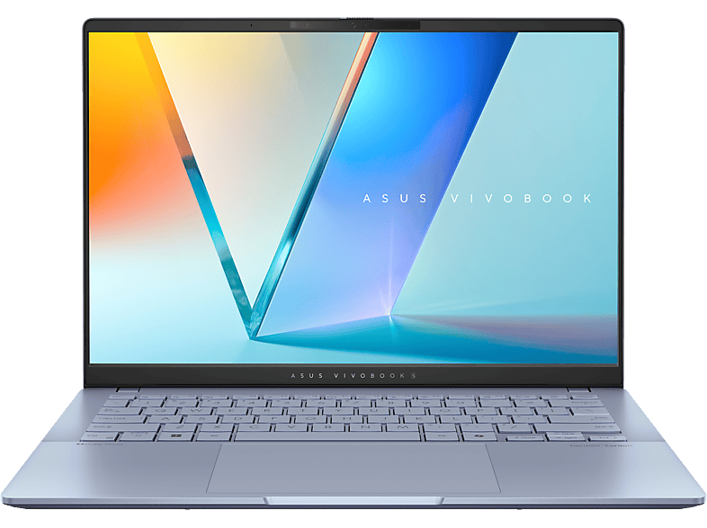 ASUS Vivobook S 14 S5406SA-QD077W, Notebook, mit Display, Intel® Core™ Ultra 7 258V Prozessor (12 MB Cache, bis zu 4.80 GHz), 32 GB RAM, 1 TB SSD, Arc™ GPU, Mist Blue, Windows 11 Home