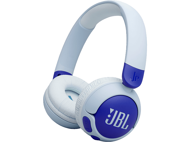 JBL Junior 320BT, On-ear Bluetooth-Kinderkopfhörer Bluetooth Blau