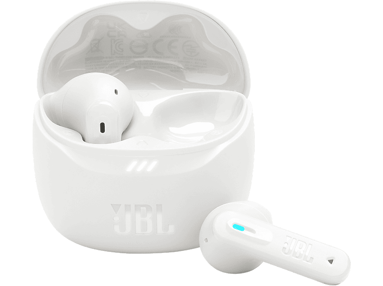 JBL Tune Flex 2, In-ear True Wireless Kopfhörer Bluetooth Weiss