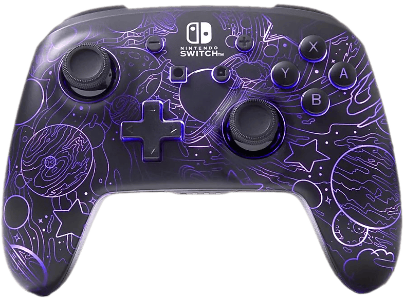 POWERA Enhanced Wireless Controller Lumectra Galaxy für Nintendo Switch, Switch Lite, OLED