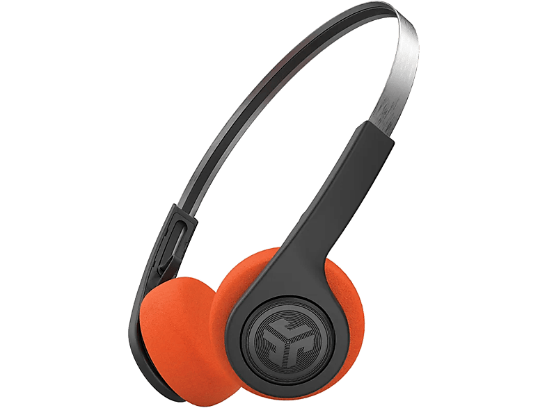 JLAB AUDIO Rewind 2 Wireless, On-ear Retro-Kopfhörer Bluetooth Schwarz