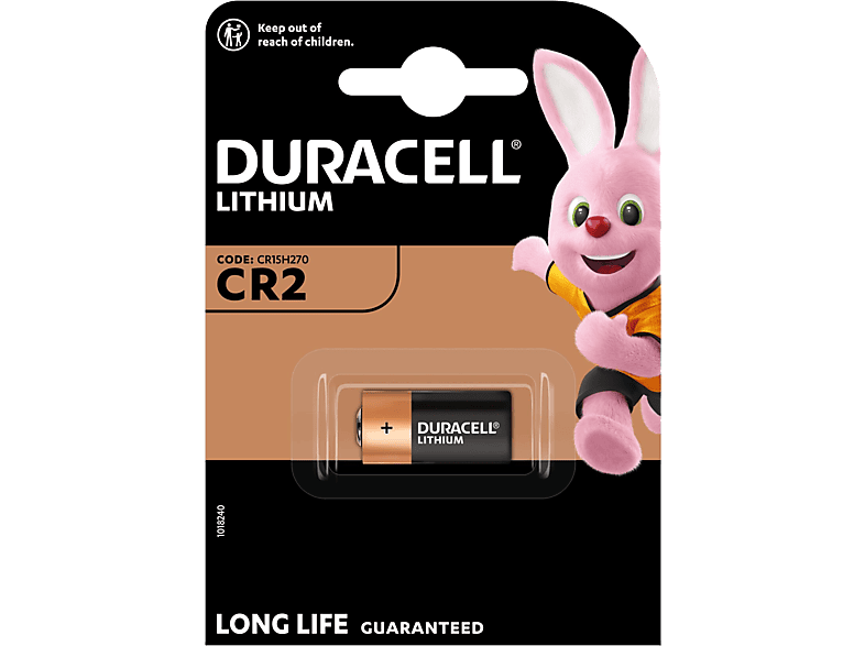 DURACELL CR2 ULTRA LITHIUM - Batterie (Schwarz/Kupfer)