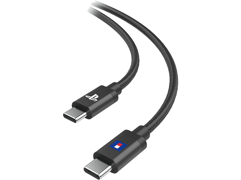 HORI DualSense USB-C-Ladekabel, Schwarz