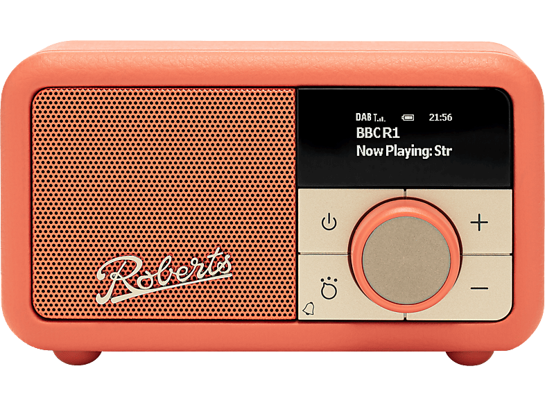 ROBERTS Revival Petite 2 DAB+ Radio, Digial, DAB, DAB+, FM, Bluetooth, Pop Orange