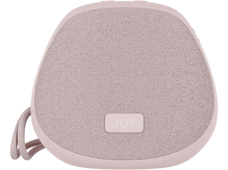 HAPPY PLUGS Joy Speaker Bluetooth-Lautsprecher, Pink, Wasserfest
