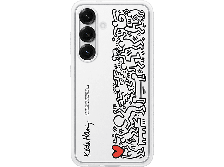SAMSUNG Flipsuit Case, Backcover, Samsung, Galaxy S25, Weiss