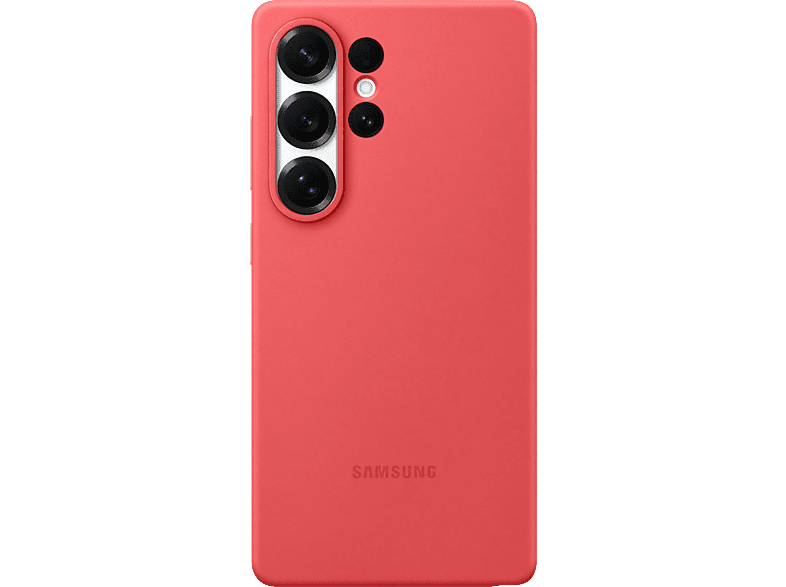 SAMSUNG Silicone Case, Backcover, Samsung, Galaxy S25 Ultra, Rot