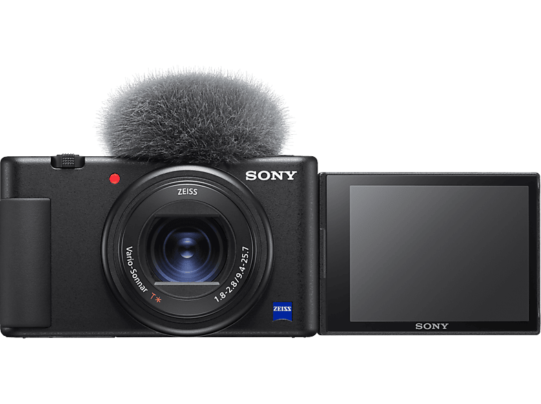 SONY Kamera ZV-1 I Digitalkamera (seitlich klappbares Selfie-Display, 4K Video)