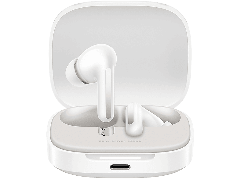 XIAOMI Redmi Buds 6, In-ear True Wireless Kopfhörer Bluetooth Cloud Weiss