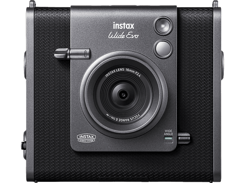 FUJIFILM instax WIDE Evo™ Hybrid-Sofortbildkamera, Schwarz