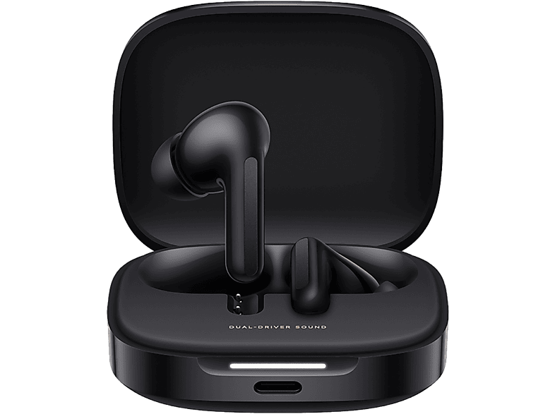 XIAOMI Redmi Buds 6, In-ear True Wireless Kopfhörer Bluetooth Night Schwarz