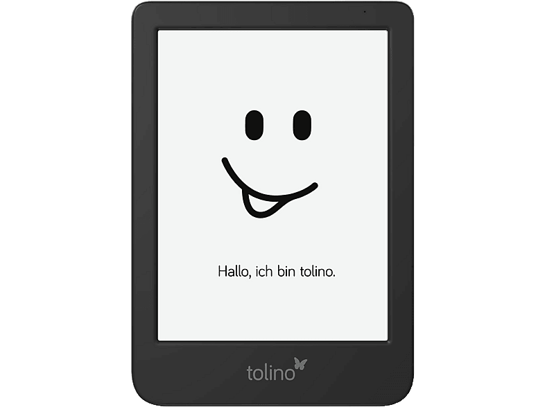 TOLINO shine 16 GB WLAN, Bluetooth, USB-C eBook Reader Schwarz